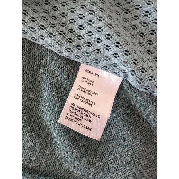 Royal Robbins Fleece Jacket Women's Size XS Green Full Zip Outdoor Hiking Collar - Picture 6 of 6